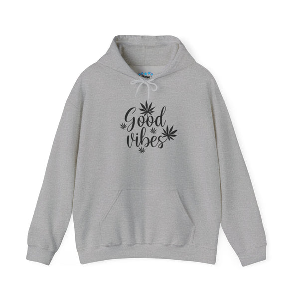 Good Vibes Hoodie — Casual Graphic Hooded Sweatshirt