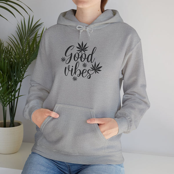 Good Vibes Hoodie — Casual Graphic Hooded Sweatshirt