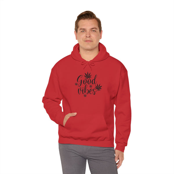 Good Vibes Hoodie — Casual Graphic Hooded Sweatshirt