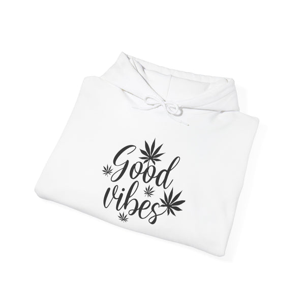 Good Vibes Hoodie — Casual Graphic Hooded Sweatshirt