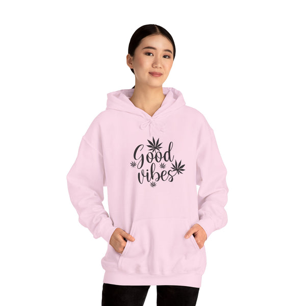 Good Vibes Hoodie — Casual Graphic Hooded Sweatshirt