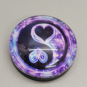 Heart Ying Yang Magnet