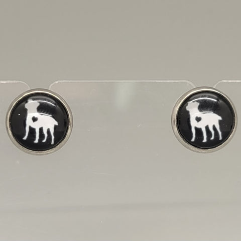 Dog Stud Earrings