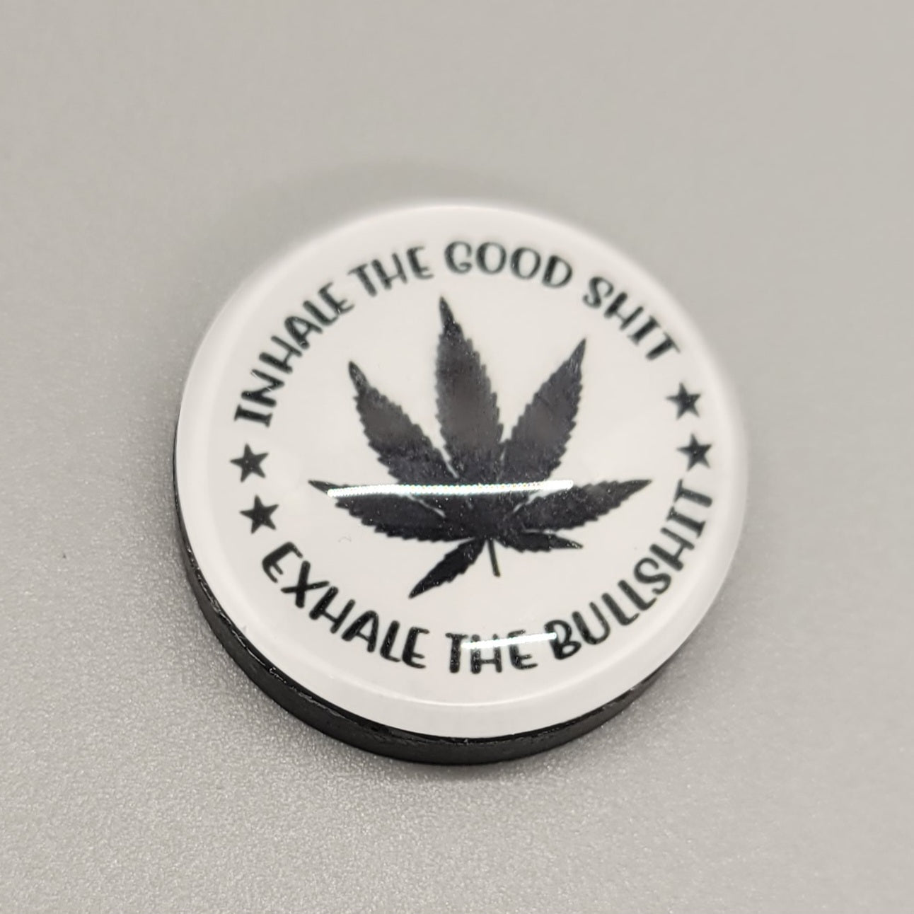 Inhale Good Shit Exhale Bad Shit Magnet