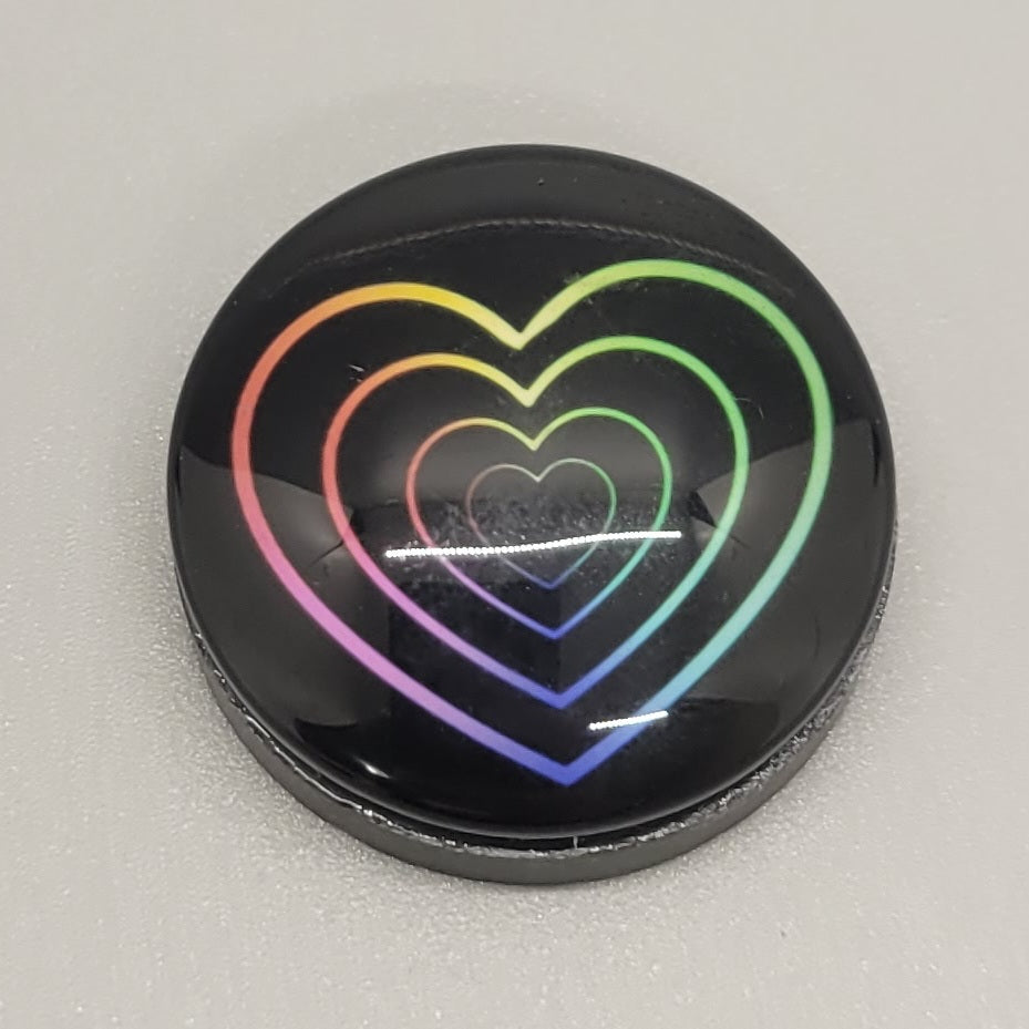 Rainbow Heart Magnet