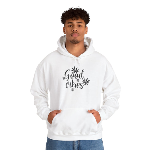 Good Vibes Hoodie — Casual Graphic Hooded Sweatshirt