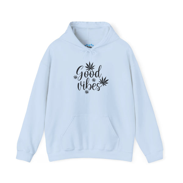 Good Vibes Hoodie — Casual Graphic Hooded Sweatshirt