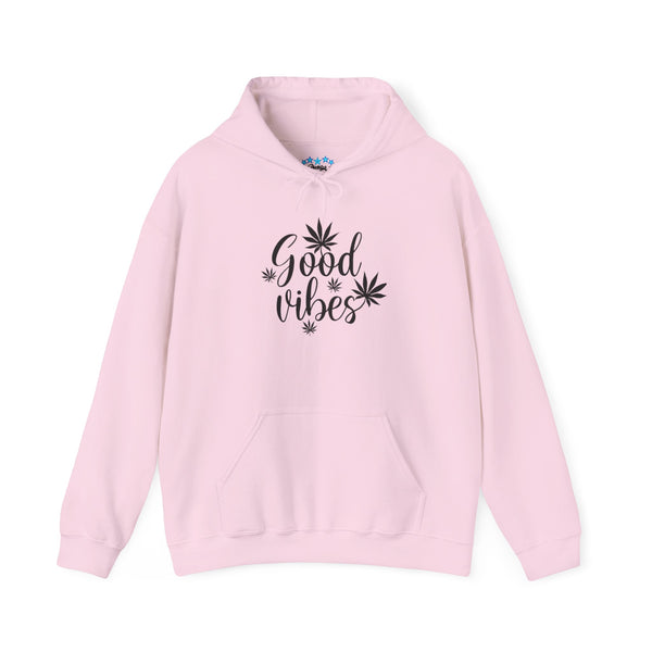 Good Vibes Hoodie — Casual Graphic Hooded Sweatshirt