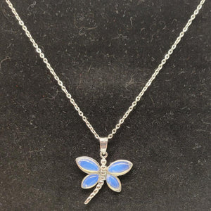 Opalite Dragonfly Necklace