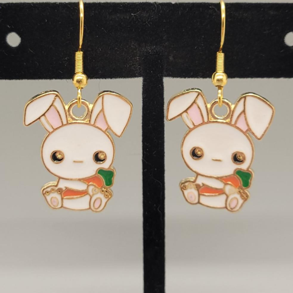 Bunny Dangle Earrings