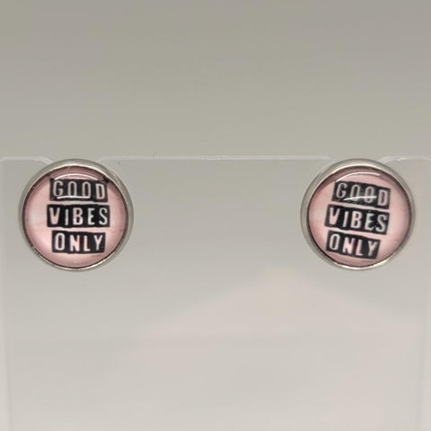 Good Vibes Stud Earrings