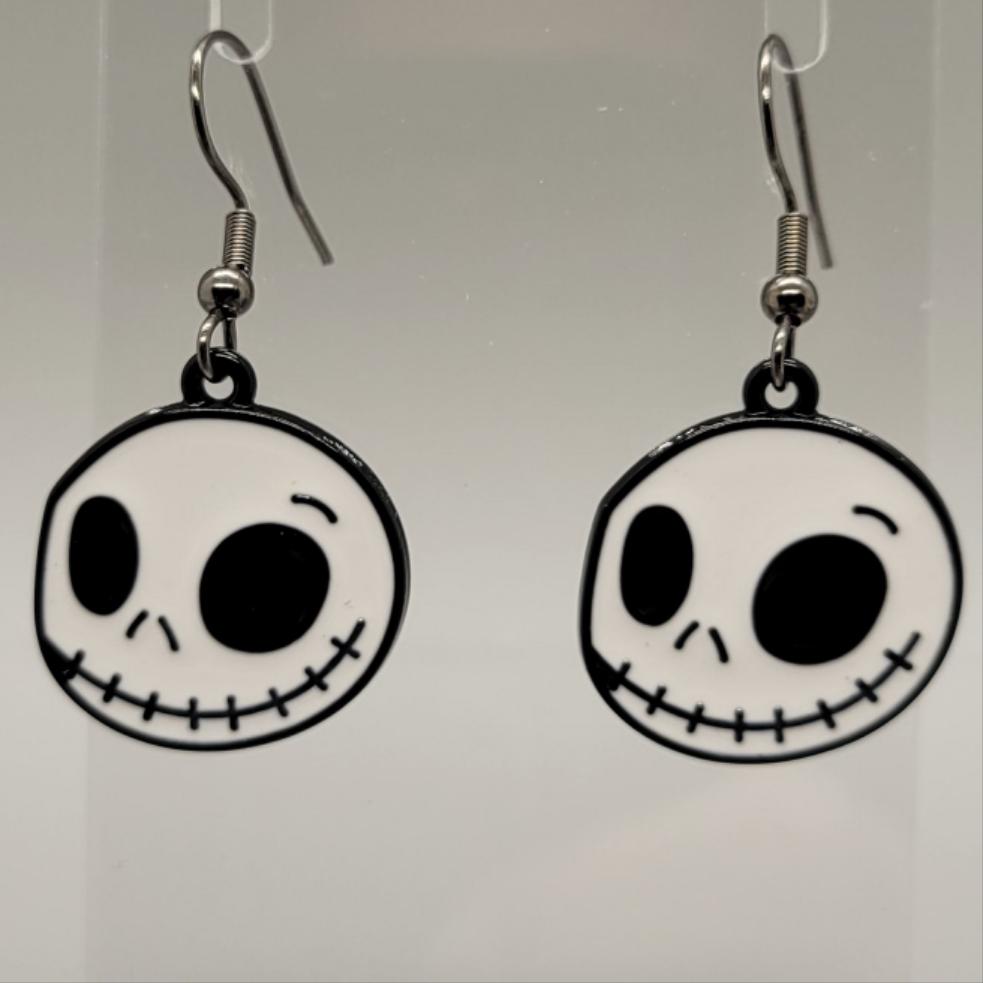 Jack Skellington Dangle Earrings