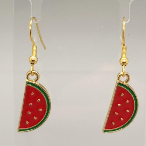 Watermelon Dangle Earrings