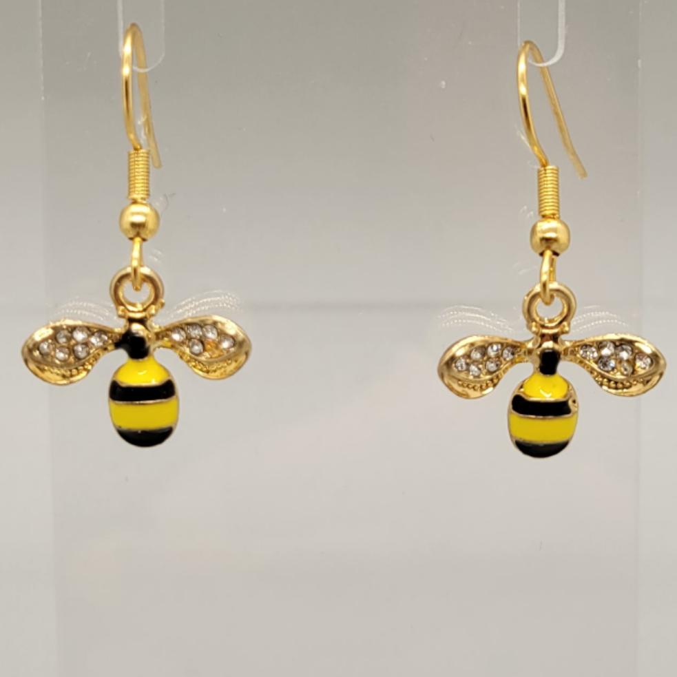 Bee Dangle Earrings