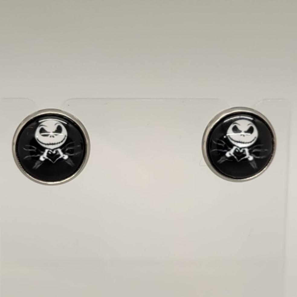 Jack Skellington Stud Earrings