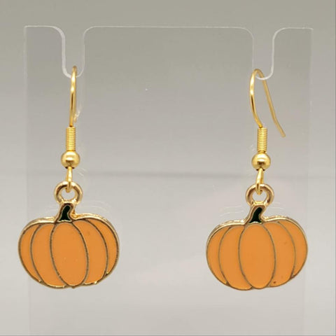 Pumpkin Earrings