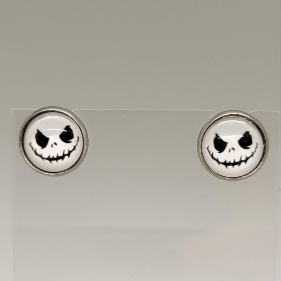 Jack Skellington Stud Earrings