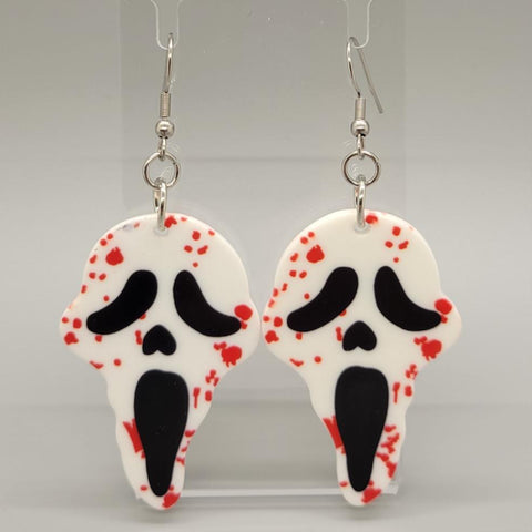 Scream Dangle Earrings