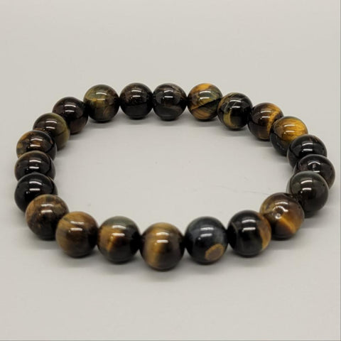 Brown Tigers Eye Stretch Bracelet