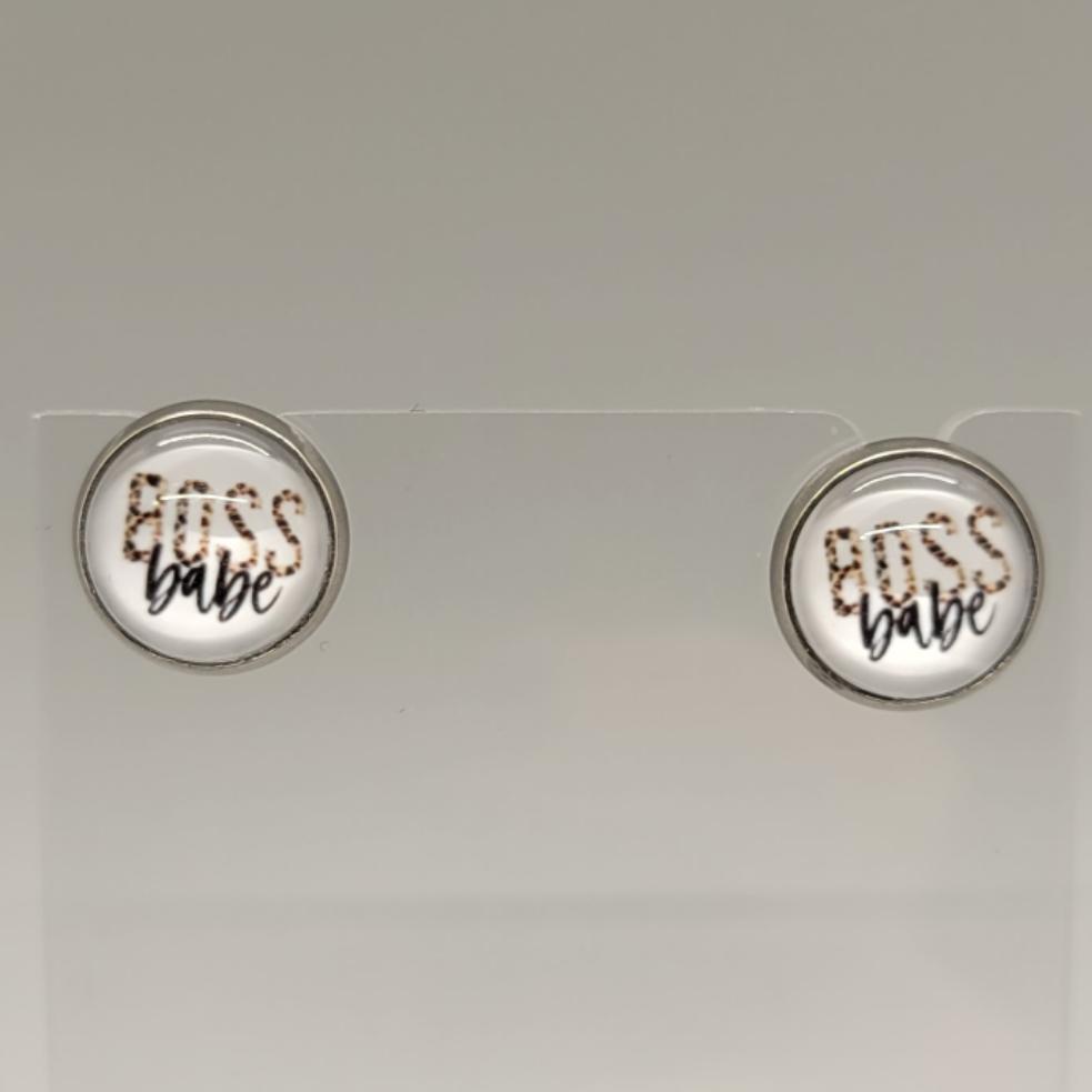 Boss Babe Stud Earrings