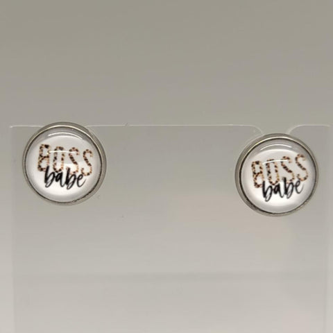 Boss Babe Stud Earrings