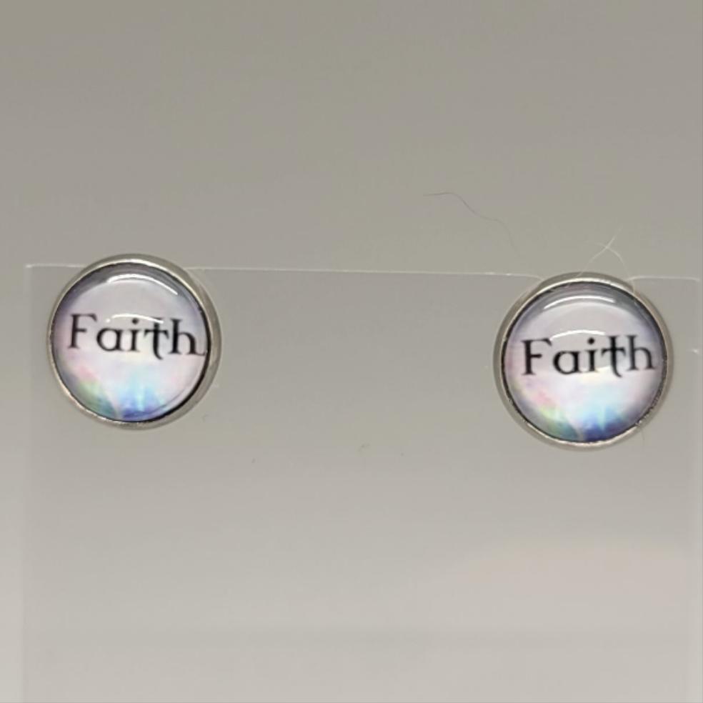 Faith Stud Earrings