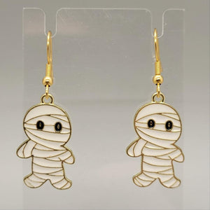 Mummy Dangle Earrings