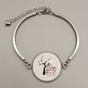 Stainless Steel Always With You Bracelet