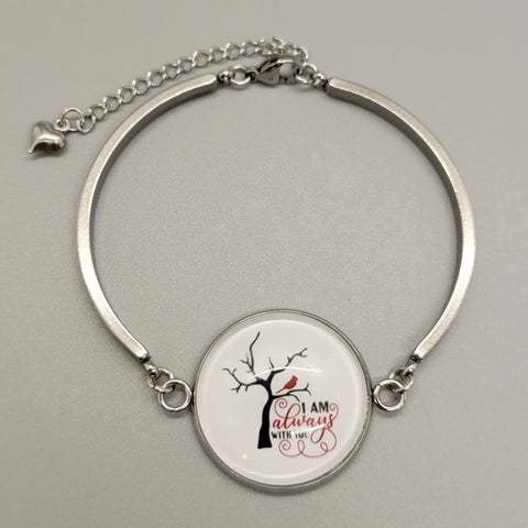 Stainless Steel Always With You Bracelet