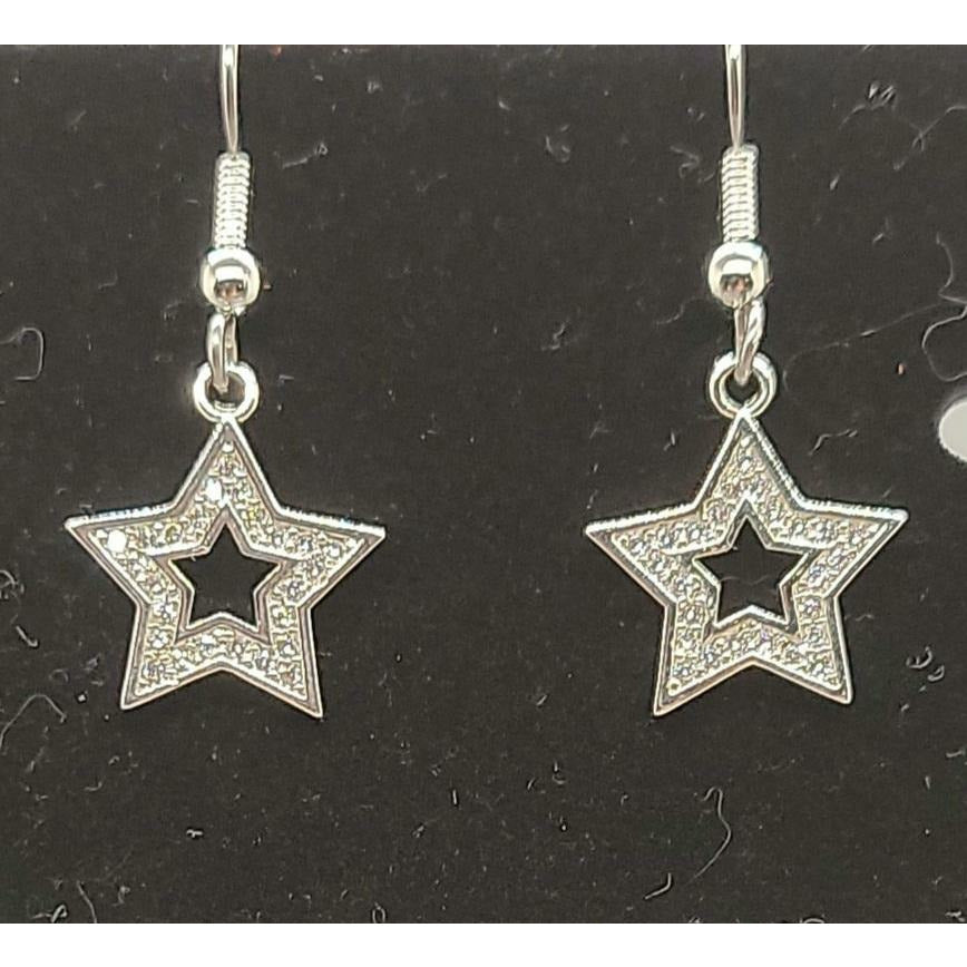 Star Dangle Earrings