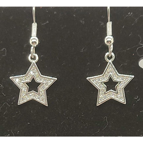 Star Dangle Earrings